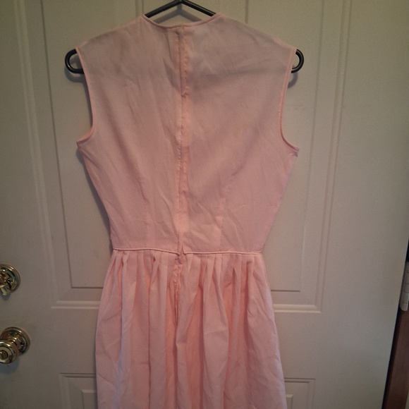 Women's Fritzi of California Vintage Pink Sleeveless Dress - Picture 2 of 4